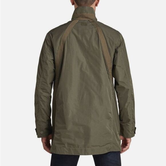 Like new G-Star Raw Utility HB Tape Trench in Combat Green size medium - Picture 4 of 13
